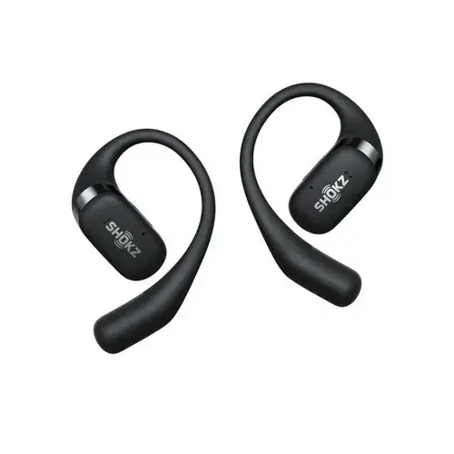 Casti audio waterproof Shokz OpenFit, Negru