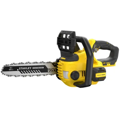 Fierastrau cu lant Stanley FatMax SFMCCS630B-XJ compatibil cu acumulatori 18V V20, 30cm, se livreaza fara acumulator si incarcator