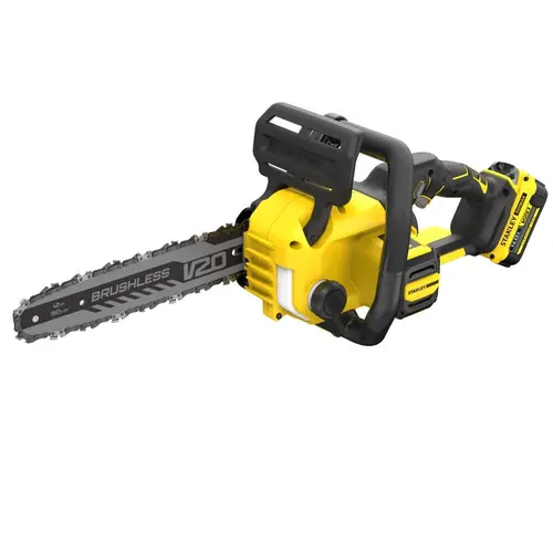 Fierastrau cu lant cu acumulator Stanley Fatmax SFMCCS730M1-QW, 18V, lama 30cm, 1 acumulator de 4ah si incarcator