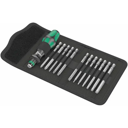 Set instrumente insurubare, Wera, 13 bucati