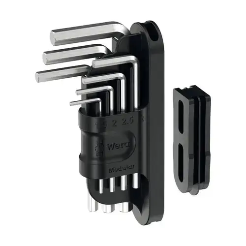 Set imbusuri Wera L-keys Hex-Plus 1 cu suport si 7 piese