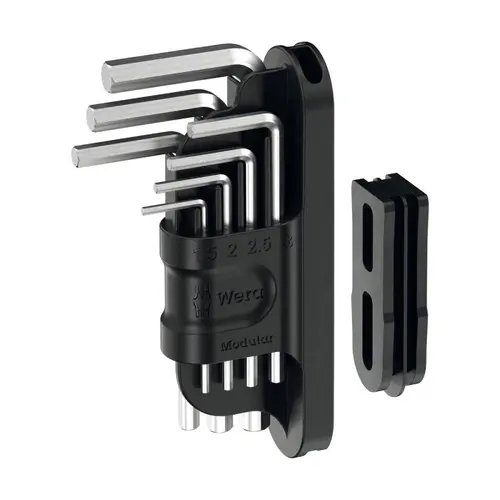 Set imbusuri Wera L-keys Hex-Plus 1 cu suport si 7 piese