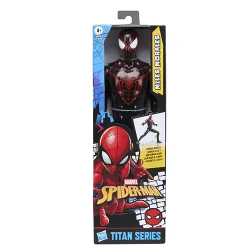 Figurina Marvel Spider Man Titan Series  Miles Morales, 30 cm