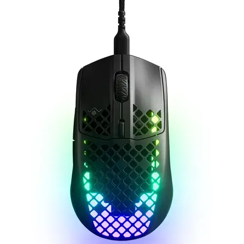Mouse SteelSeries Aerox 3 2022 Edition Onyx, ultrausor 59g, 8500dpi, USB