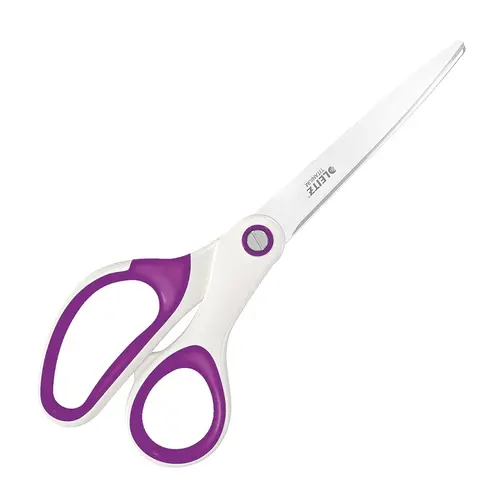 Foarfeca pentru birou LEITZ WOW Titanium, 205 mm, Mov