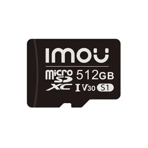 Card de memorie Imou MicrSDXC ST2-512-S1, 512 GB, V30, U3, Clasa 10