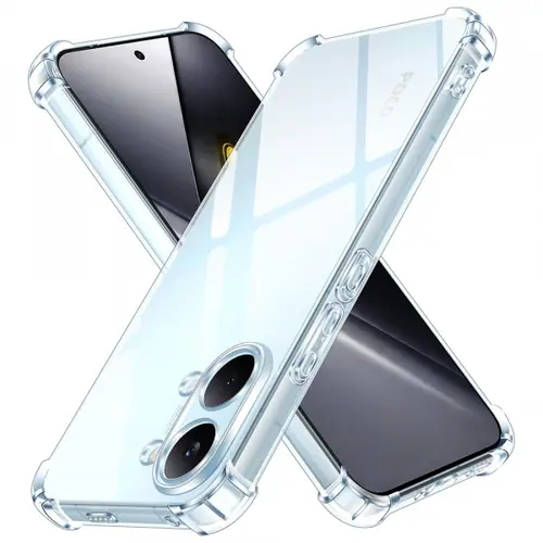 Husa pentru Xiaomi Poco X8 Pro Max, Techsuit, Shockproof Clear, Transparenta