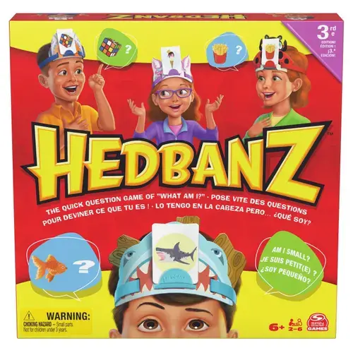 Joc de societate Spin Master Hedbanz, pentru 2-6 jucatori