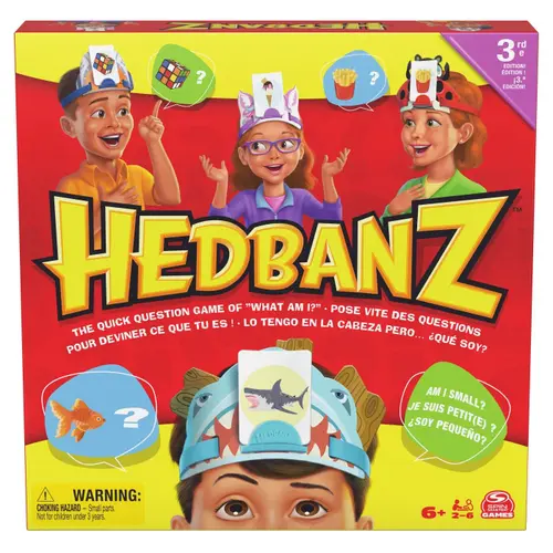 Joc de societate Spin Master Hedbanz, pentru 2-6 jucatori