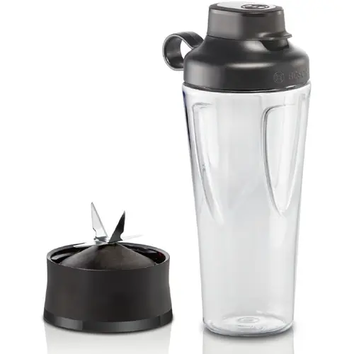 Sticla TO GO + cutit. Compatibila cu blender VitaPower Bosch Serie4 si Serie2