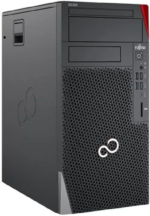Calculator Sistem PC Refurbished Workstation Refurbished FUJITSU CELSIUS W580, Intel Xeon E-2146G 3.5GHz-4.5GHz, 32GB DDR4, SSD 512GB SATA, NVidia Quadro P620 2GB, DVD-RW, Win11 Pro