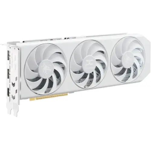 Placa video PowerColor Radeon RX 9060 XT Hellhound Spectral White OC 16GB DDR6 128-bit