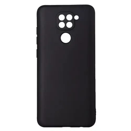 Husa de protectie Spacer pentru Xiaomi Redmi Note 9, material flexibil TPU, Negru