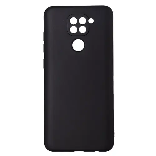 Husa de protectie Spacer pentru Xiaomi Redmi Note 9, material flexibil TPU, Negru