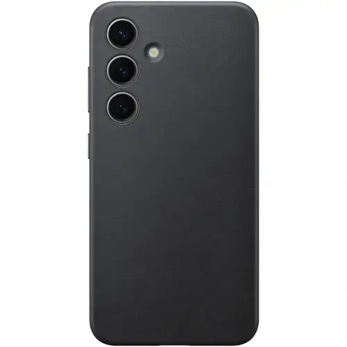 Husa de protectie Samsung Vegan Leather Case pentru Galaxy S24, BLACK