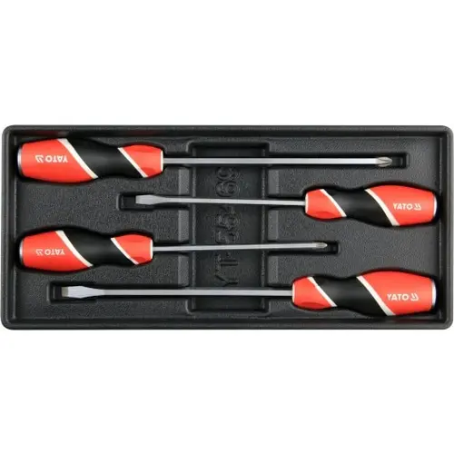 Set 4 surubelnite mecanice Yato pentru dulap scule