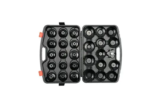 Set chei pentru filtru ulei 30 buc., Yato YT-0596, in valiza