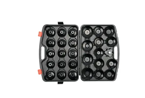 Set chei pentru filtru ulei 30 buc., Yato YT-0596, in valiza