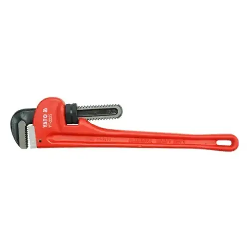 Cheie reglabila pentru tevi Yato YT-2225, Maner Aluminiu, 600mm