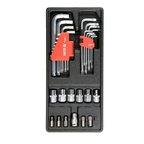 Set 31 piese YATO YT-55451, insertie dulap scule
