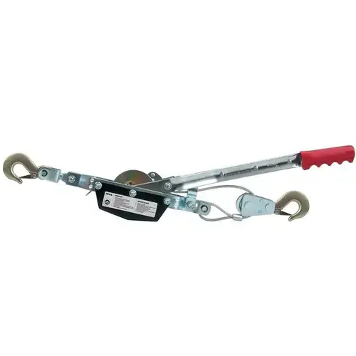 Troliu cu cablu orizontal Yato YT-5911, maxim 1020 kg, 3m