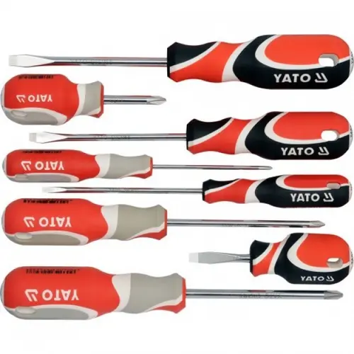 Set Surubelnite Lacatuserie  Yato YT-2670, 8 piese