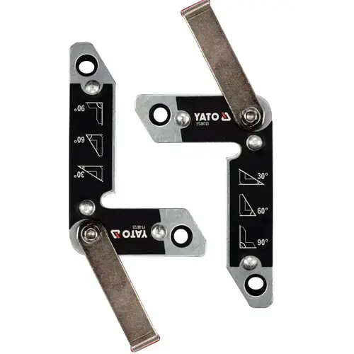 Set 2 suporti magnetici pentru sudura Yato YT-08723, max 32 kg, otel