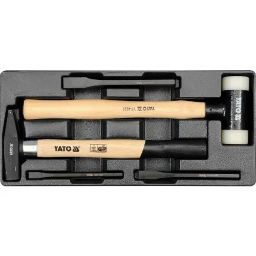 Set  ciocane si dalti  Yato YT-5540, 5 piese