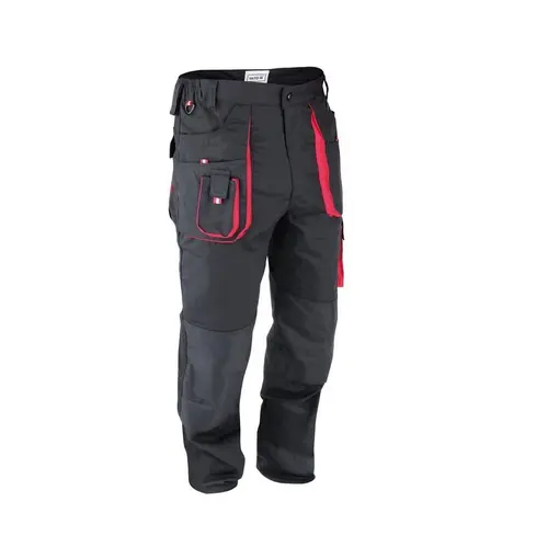 Pantaloni de lucru Yato YT-8027, marimea L, 6 buzunare, negru