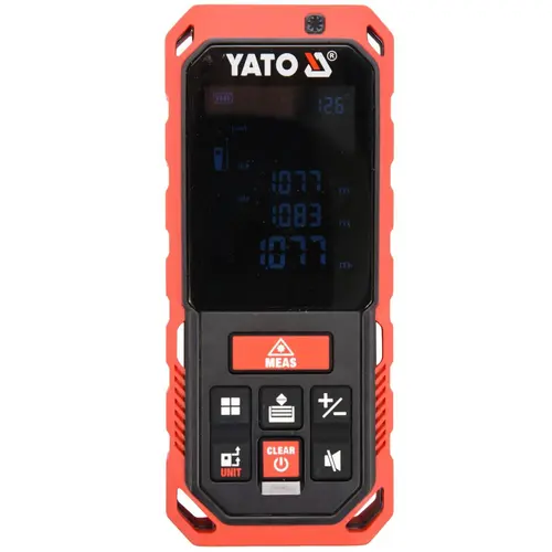 Telemetru laser Yato YT-73127, LCD, 0.2-60 m