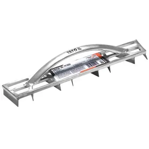 Gletiera Yato YT-5247, din aluminiu, dinti de nivelare, 450 x 90mm