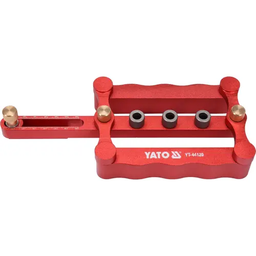 Sablon pentru dibluri lemn, aluminiu, 6 - 10mm YATO YT-44120