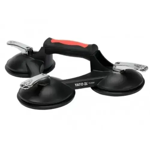 Ventuza tripla, diametru 125 mm, capacitate incarcare 190 kg YT-37237 YATO