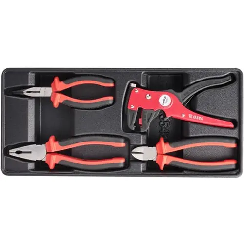 Set 4 clesti izolati pentru dulap scule Yato, 160-180 mm, 1000 V