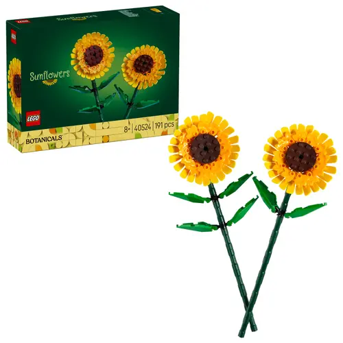 LEGO® Botanicals - Florile soarelui 40524, 191 piese