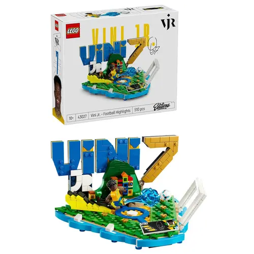 LEGO® Editions - Vini Jr. – Momente importante din fotbal 43027,  510 piese