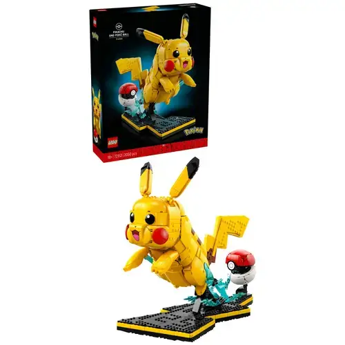 LEGO® Pokémon™ - Pikachu si Poké Ball 72152, 2050 piese
