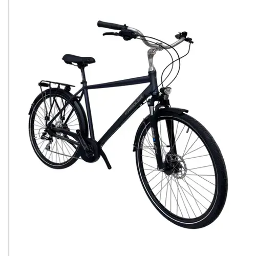 Bicicleta de oras KREIDLER Raise K1275, cadru aluminiu M 19.5inch, roti 28inch, manete secventiale, frane hidraulice, 8 viteze, Negru
