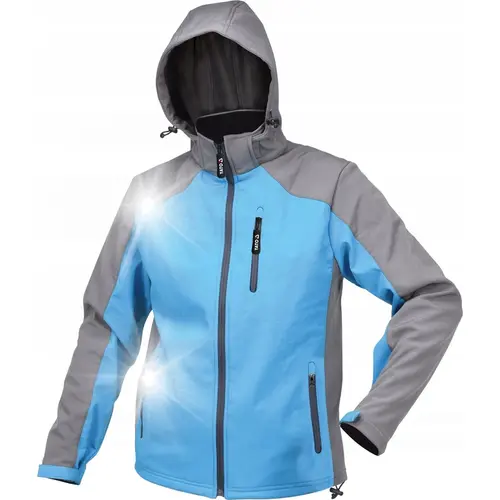 Jacheta Yato, softshell, impermeabila, respirabila, gluga detasabila, poliester, XL