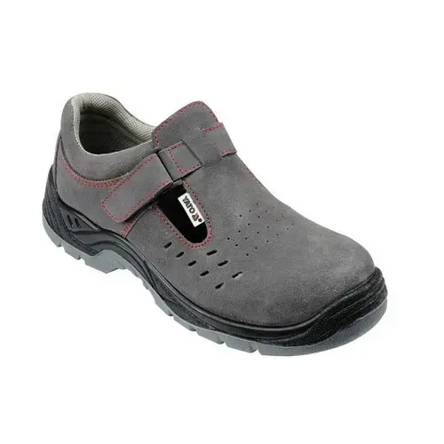 Pantofi de lucru din piele Yato Segura YT-80468, marimea 44, cat. S1, Gri