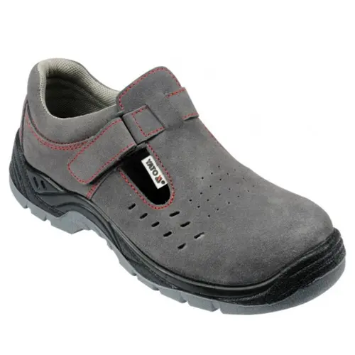 Pantofi de lucru de vara, gri, Yato marimea 46