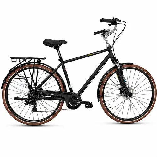 Bicicleta Oras Kieler 1907, roti 28 inch, cadru M 500 mm, 8 viteze, frane hidraulice pe disc, Gri