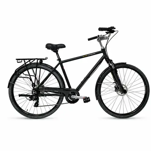 Bicicleta Oras Kieler 1918, roti 28 inch, cadru M 500 mm,  7 Viteze, Negru