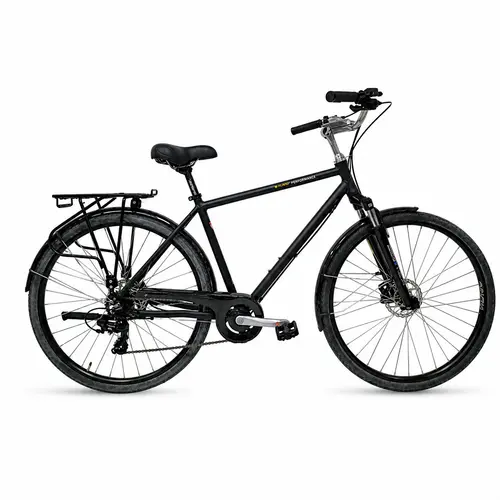 Bicicleta Oras Kieler 1918, roti 28 inch, cadru M 500 mm,  7 Viteze, Negru