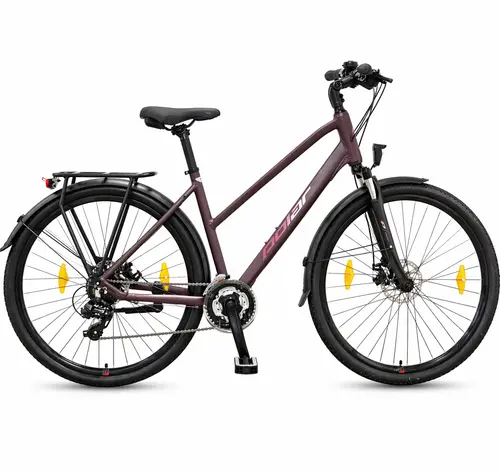 Bicicleta Oras Polar Forester Comp Lady 2026, roti 28 Inch, cadru L, 24 de viteze, Mov