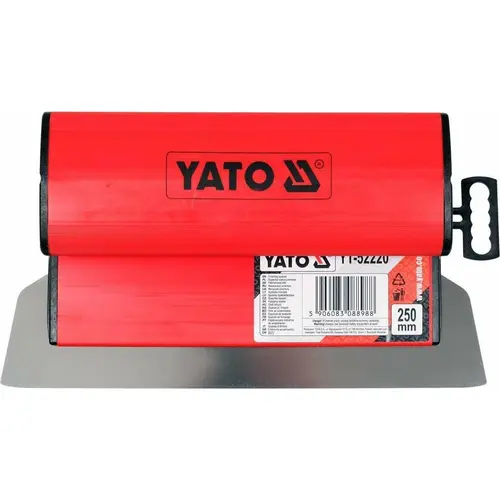 Gletiera de finisare Yato YT-52220, PVC, 250 mm, Rosu
