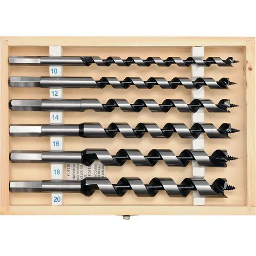 Set 6 burghie pentru lemn Yato YT-3298, Otel carbon, 10-20 mm