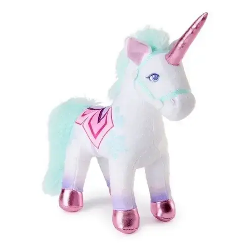 Jucarie de plus Unicorn Academy - Unicornul Glacier, 17 cm