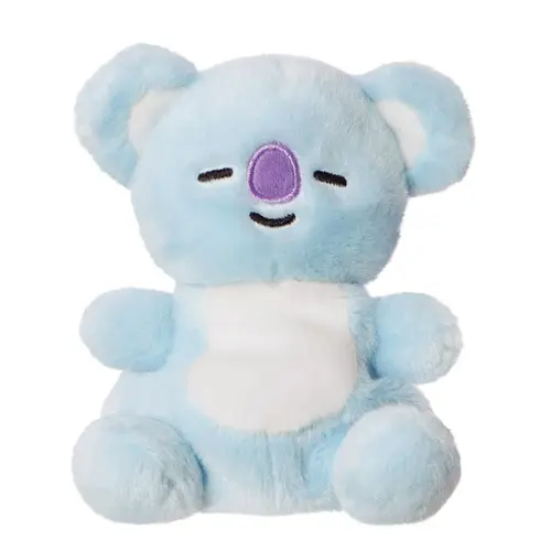 Jucarie de plus Aurora Shooky Pong Pong, 13 cm, Albastru