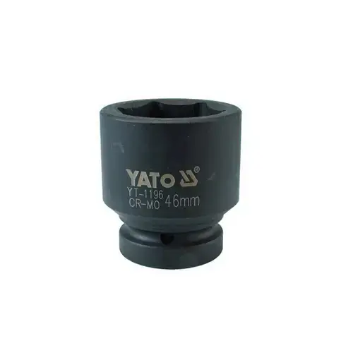 Cheie hexagonala tubulara de impact Yato YT-1196, prindere 1”, 46 mm